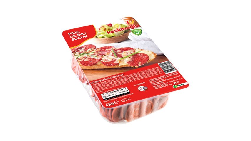 Keskinoğlu Piliç Dilimli Sucuk 400 g