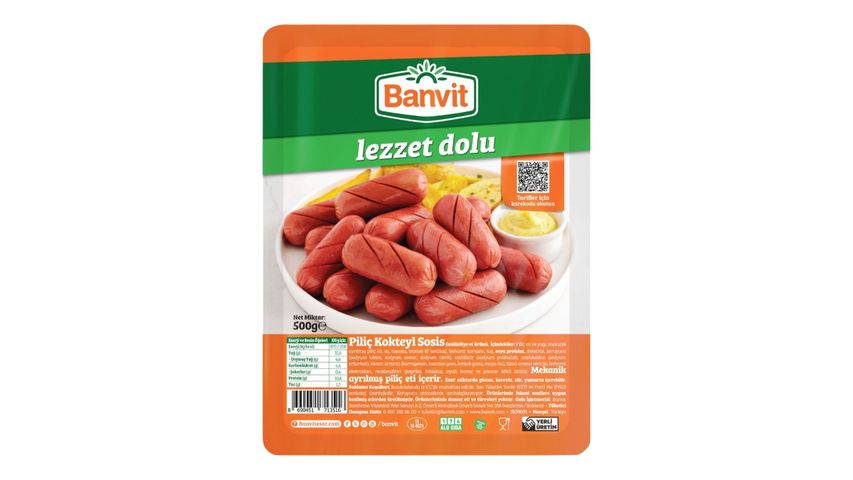 Banvit Piliç Kokteyl Sosis 500 g