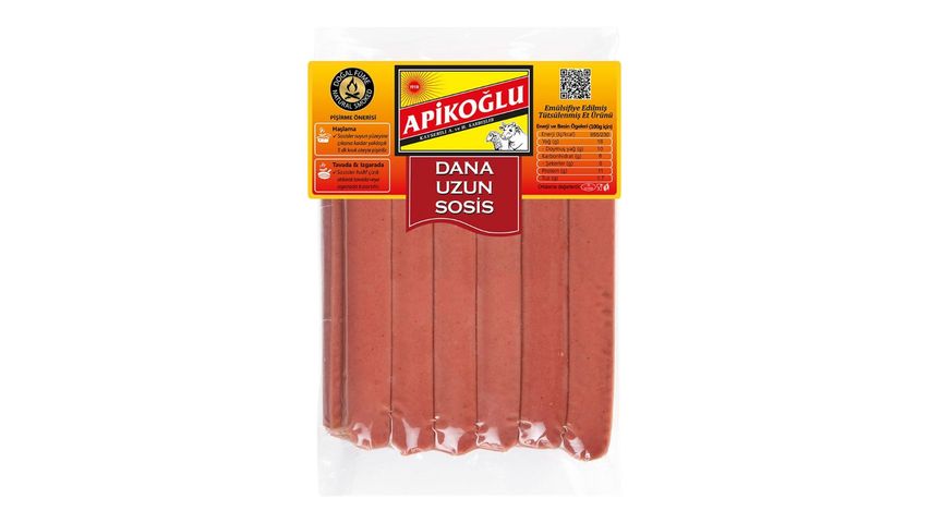 Apikoğlu Dana Uzun Sosis 460 g