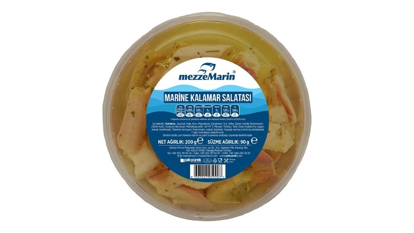 Mezzemarin Kalamar Salatası 200 g