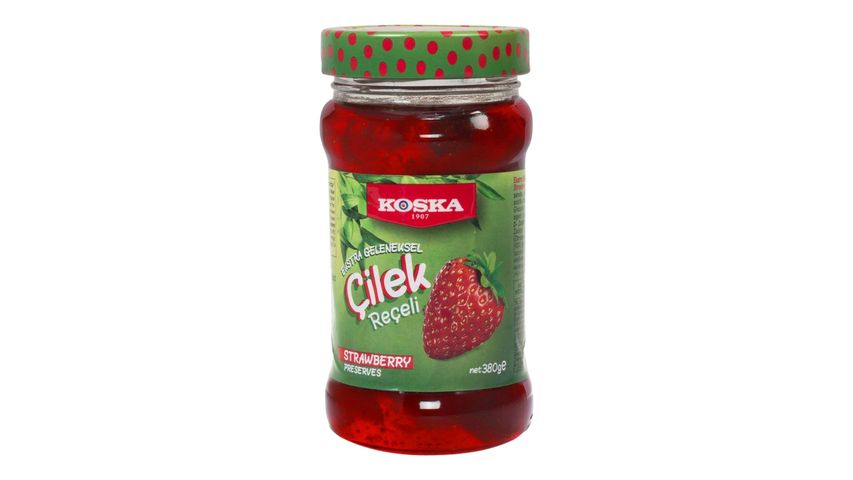 Koska Ekstra Geleneksel Çilek Reçeli 380 g