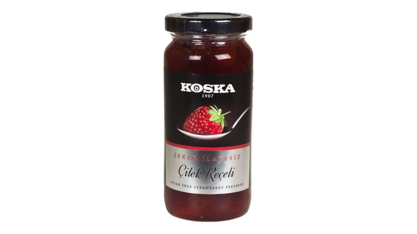Koska Şeker İlavesiz Çilek Reçeli 290 g