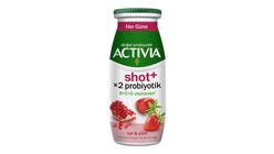 Activia Shot+ Pomegranate and Strawberry 80 ml