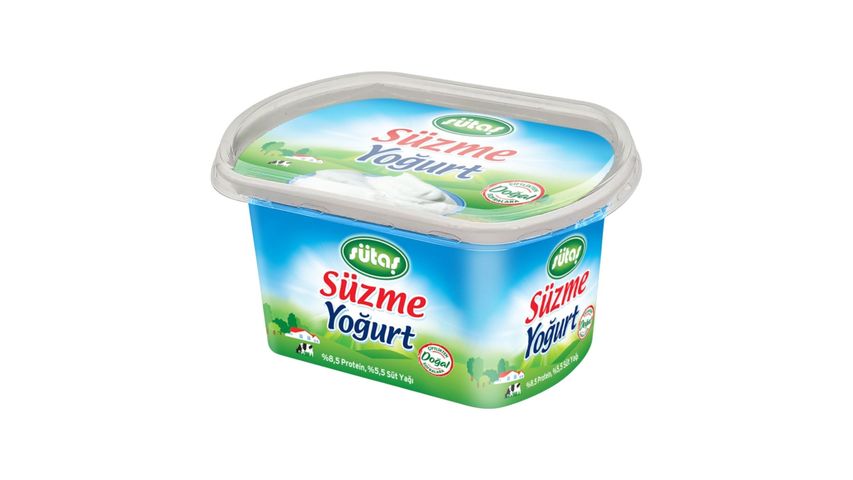 Sütaş Kase Süzme Yoğurt 375 g