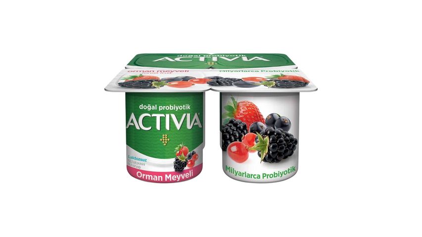Activia Probiyotik Orman Meyve Yoğurt 4 x 100 g