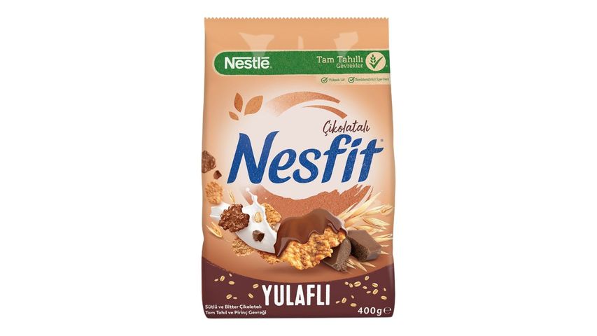 Nestlé Nesfit Çikolatalı Tam Tahıl & Pirinç Gevreği 400 g
