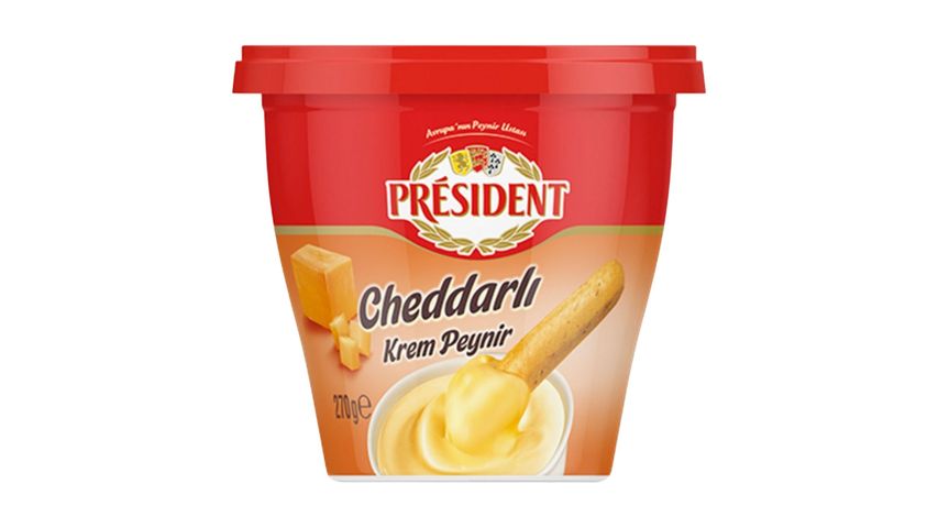 President Cheddar Cream Cheese 270 g