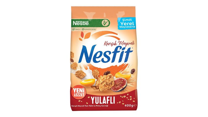 Nestle Nesfit Karışık Meyveli Tam Tahıl Ve Pirinç Gevreği 400 g