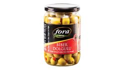 Fora Biber Dolgulu Yeşil Zeytin 400 g