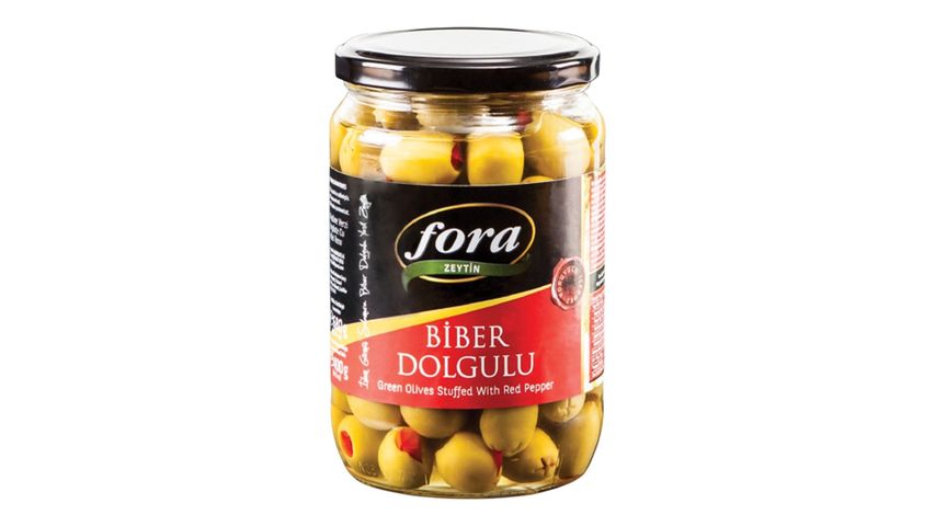 Fora Green Olives Stuffed with Peppers 400 g