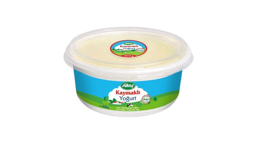 Sütaş Full Fat Yogurt with Clotted Cream 850 g