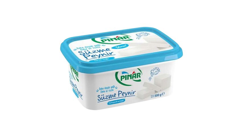 Pınar Az Yağlı Az Tuzlu Süzme Peynir 500 g