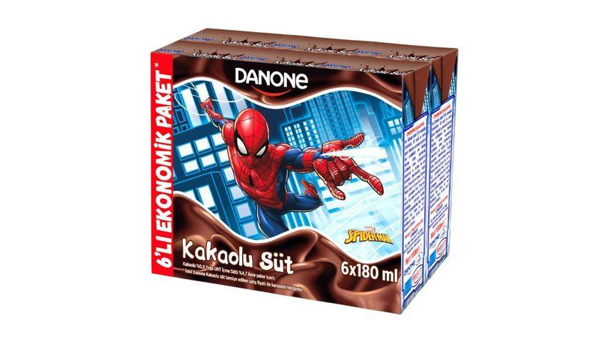 Danone Disney Cocoa Milk 6 x 180 ml