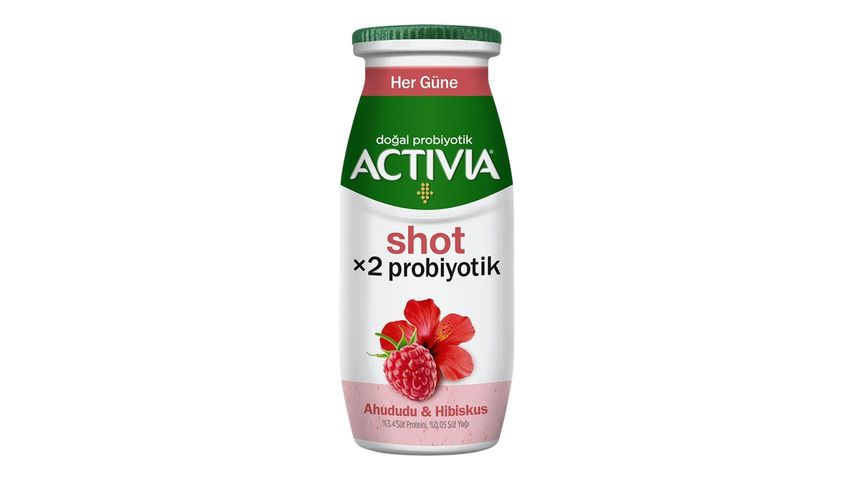 Activia Shot Raspberry & Hibiscus 80 ml