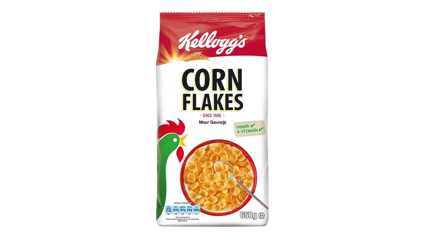 Kellogg's Corn Flakes Kahvaltılık Gevrek 650 g