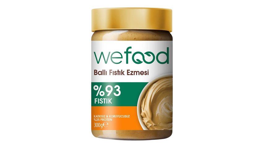Wefood Sugar Free Honey Peanut Butter 300 g