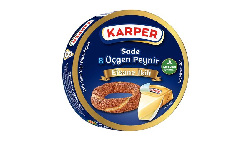 Karper 8 Triangle Cheese 100 g