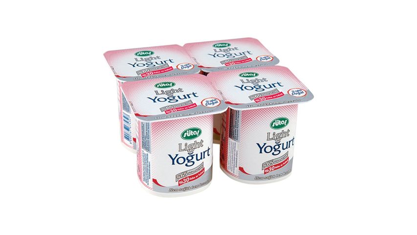 Sütaş Light Yoğurt 4 x 125 g