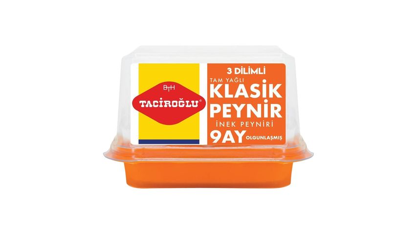 Taciroğlu Aged 3 Slices Classic Cow Cheese 450 g