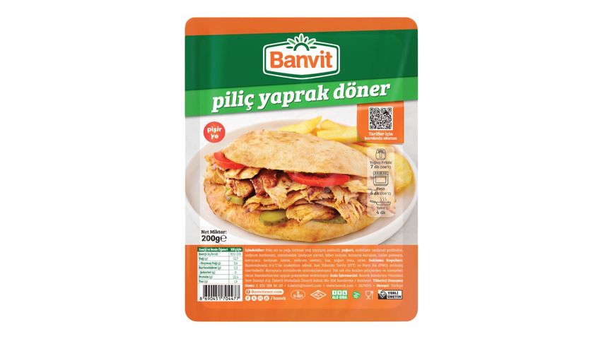 Banvit Chicken Doner Kebab 200 g