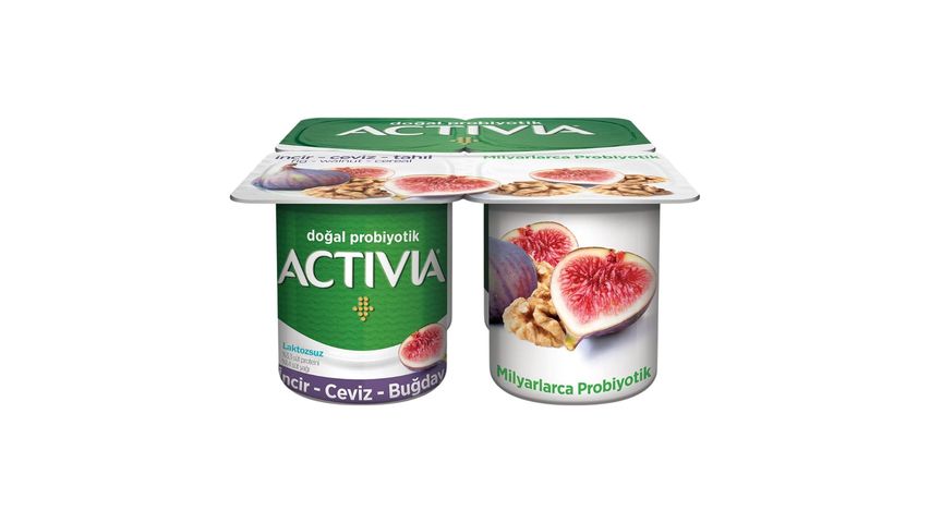 Activia Probiyotik İncir Ceviz Yoğurt 4 x 100 g