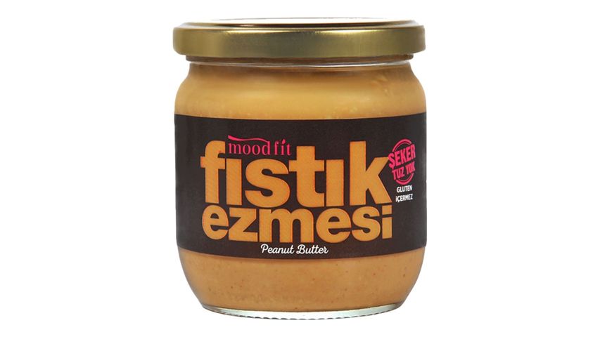 Moodfit Şekersiz Fıstık Ezmesi 350 g