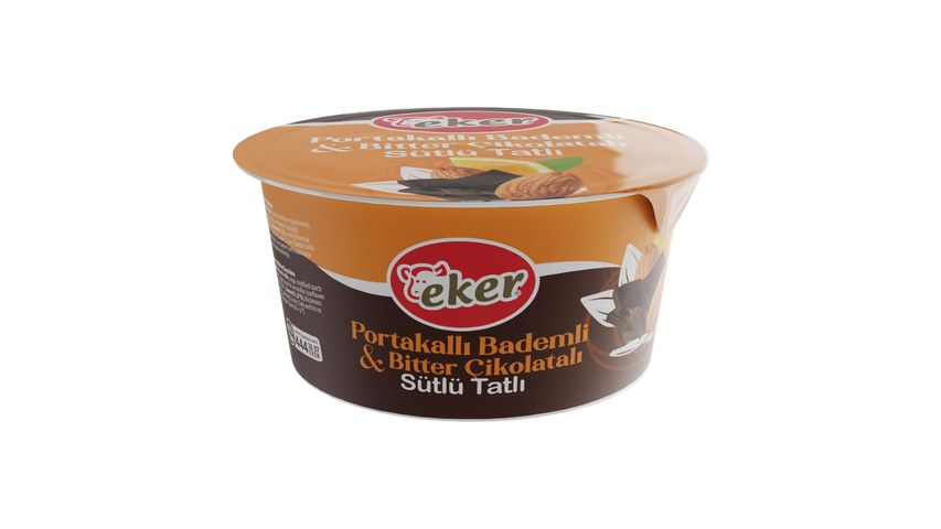 Eker Orange, Almond & Dark Chocolate Milk Dessert 125 g