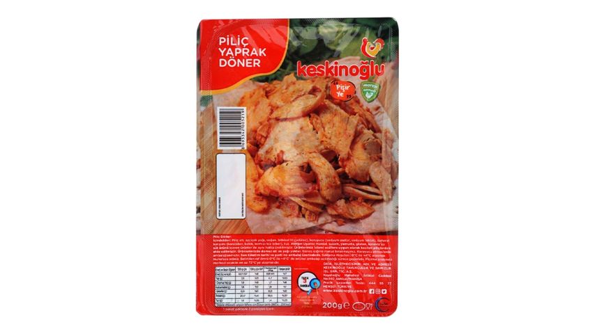 Keskinoğlu Pişmiş Piliç Döner 200 g