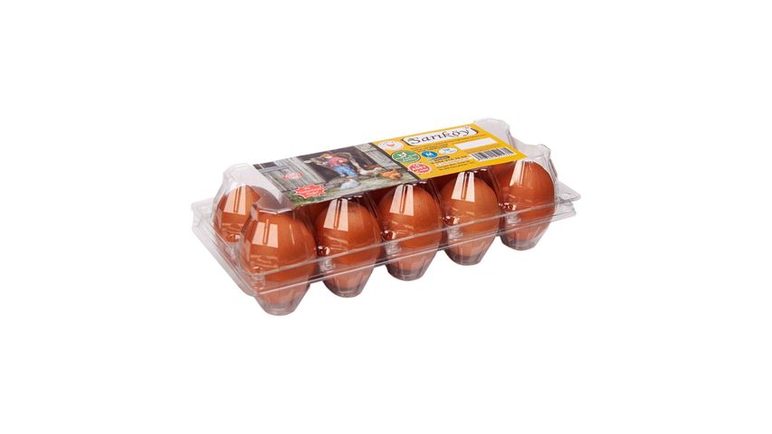 Bizimsarikoy Free-Range Chicken Eggs 53-62 g 10 pcs