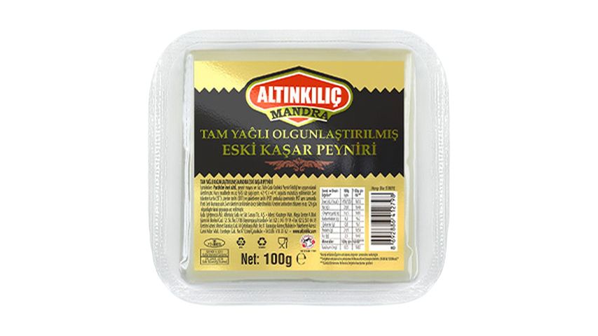Altınkılıç Dairy Aged Kashar Cheese 100 g
