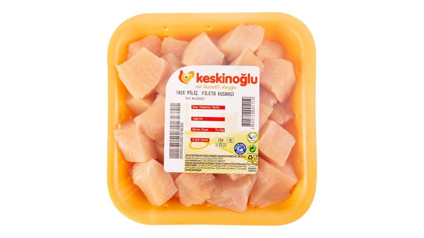 Keskinoğlu Piliç Kuşbaşı Fileto 500 g