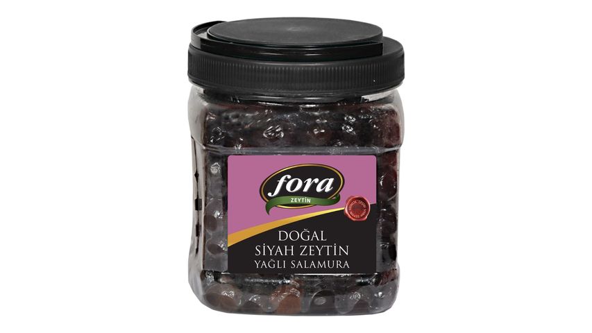 Fora Doğal Yağlı Salamura Siyah Zeytin Pet 700 g