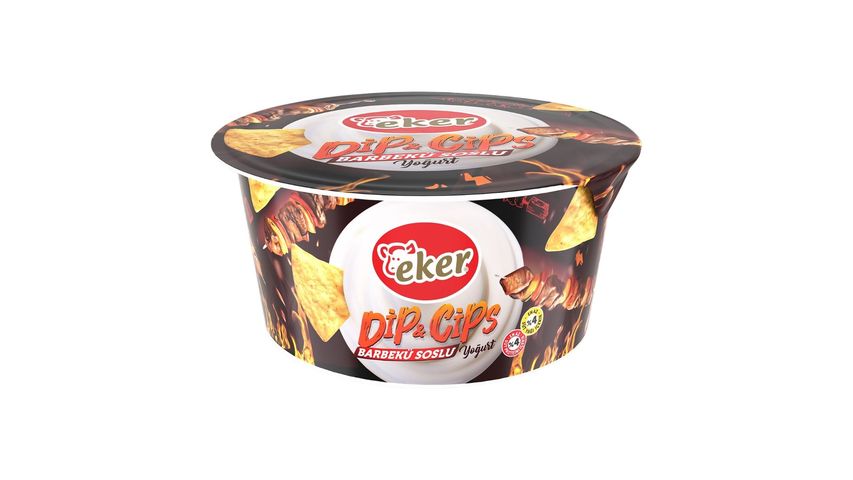 Eker Dip & Chips Barbecue Sauce Yogurt 125 g