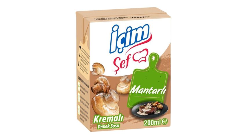 İçim Chef Mushroom Cream 200 ml