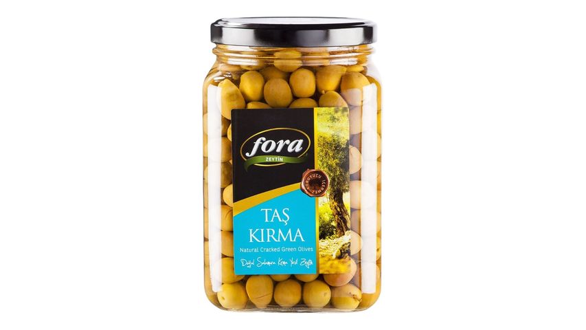 Fora Edremit Taş Kırma Yeşil Zeytin 900 g