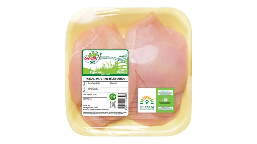 Gedik Piliç İnce Dilim Göğüs 500 g