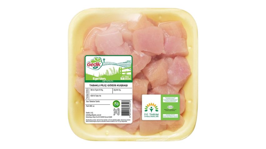 Gedik Piliç Göğüs Kuşbaşı 500 g