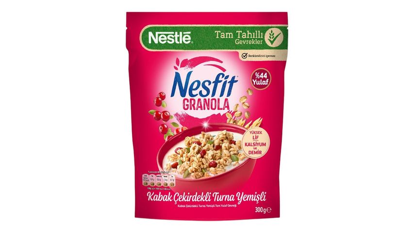 Nestlé Nesfit Kabak Çekirdekli & Turna Yemişli Granola 300 g