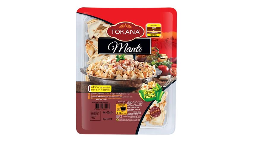 Tokana Oven-Baked Triangle Ravioli with Beef 400 g