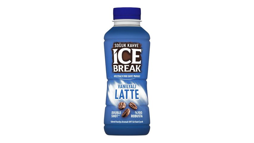 Ice Break Latte Vanilla Iced Coffee 375 ml