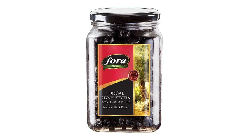 Fora Yağlı Salamura Siyah Zeytin 700 g