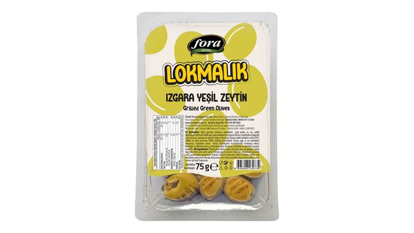 Fora Izgara Yeşil Zeytin 75 g
