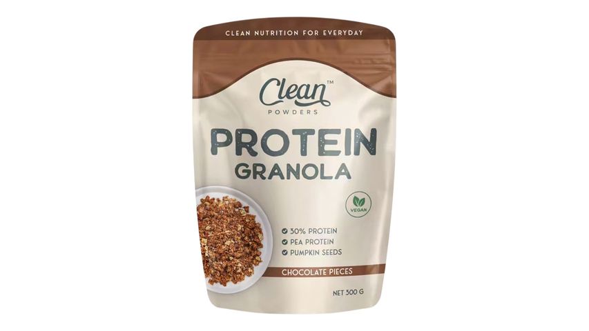 Clean Powders Chocolate Chip Granola 30% Protein 300 g