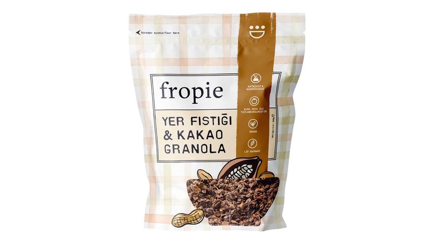 Fropie Yer Fıstığı & Kakao Granola 360 g