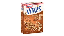 Dr. Oetker Vitalis Knusper Crispy Honey Almond Muesli 450 g
