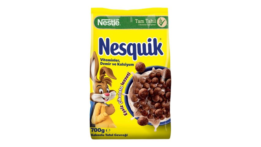 Nestlé Nesquik Tam Tahıl Kakaolu Mısır Gevreği 700 g