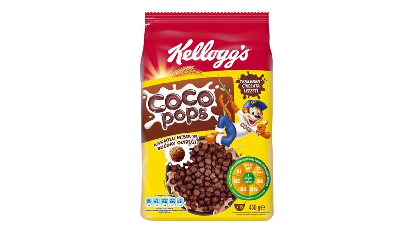 Kellogg's Coco Pops Breakfast Cereal 450 g