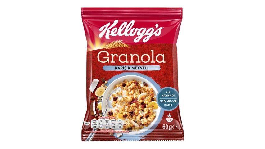 Kellogg's Karışık Meyveli Granola 60 g