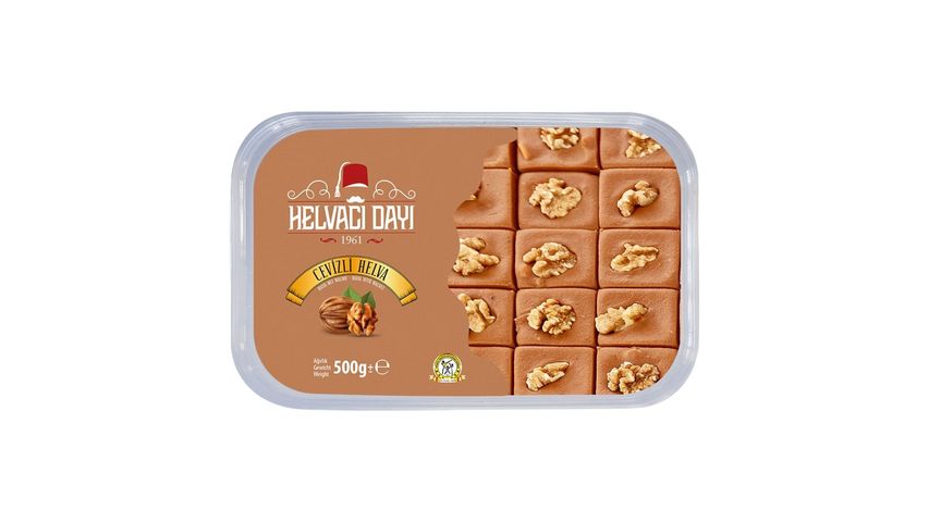 Helvacı Dayı Handmade Summer Halva with Walnuts 500 g