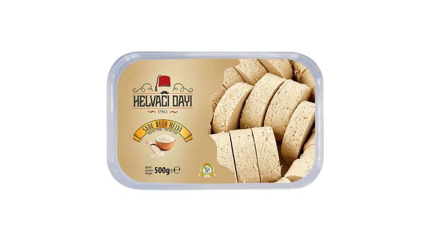 Helvacı Dayı El Yapımı Sade Tahin Helvası 500 g
